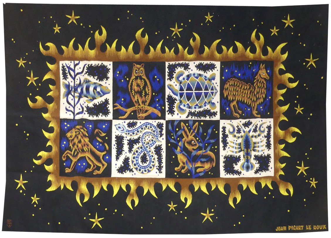 Jean Picart Le Doux - Procession Of Orpheus - Aubusson Tapestry