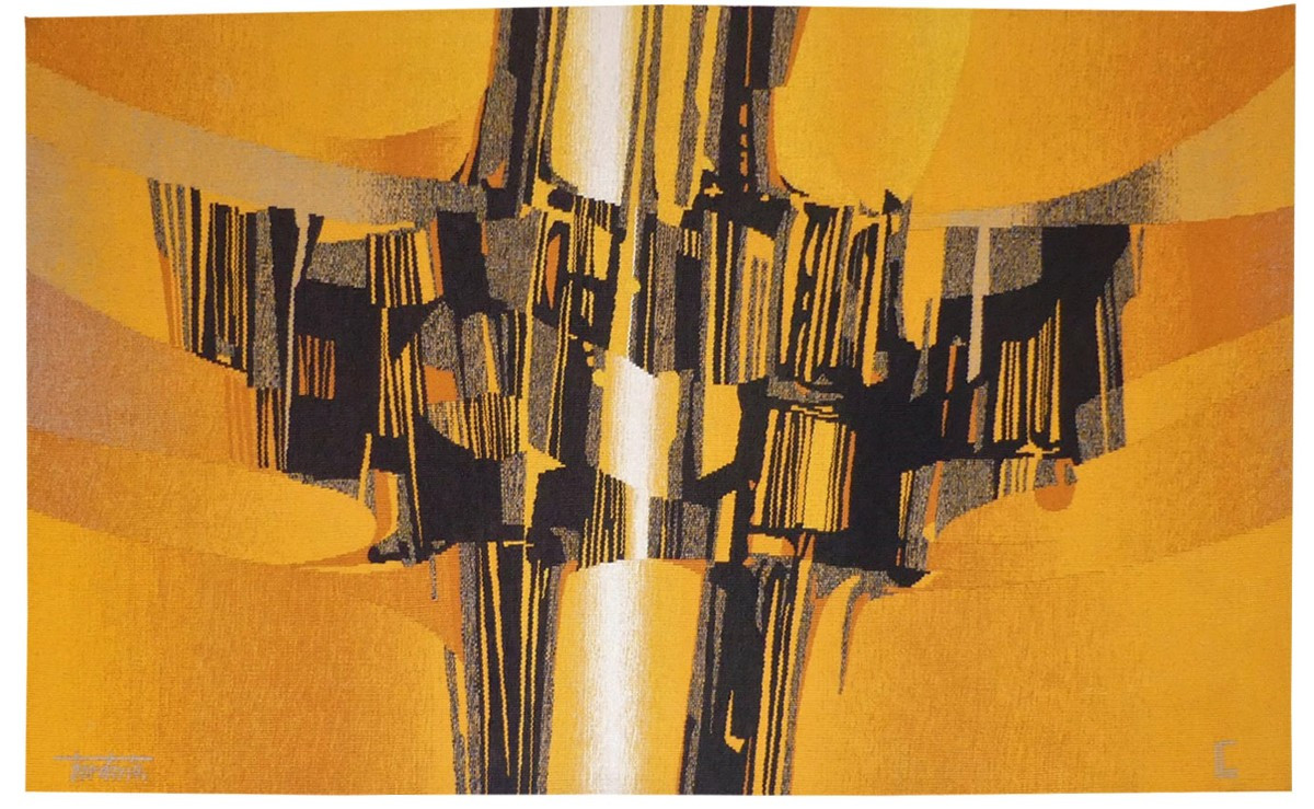 André Borderie   -  Voleur de soleil  -  Tapisserie d'Aubusson