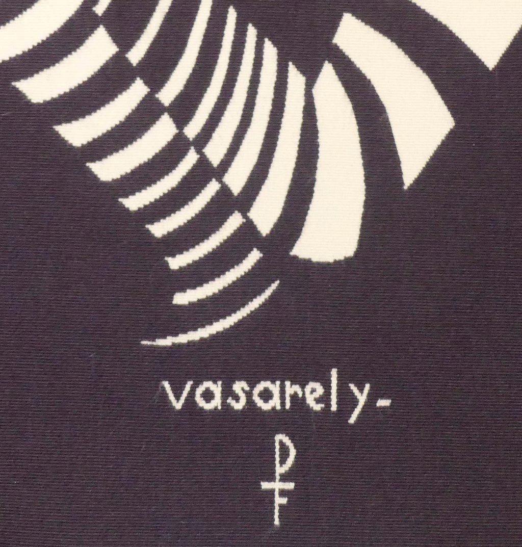 Victor Vasarely - The Zebras - Aubusson Tapestry-photo-3