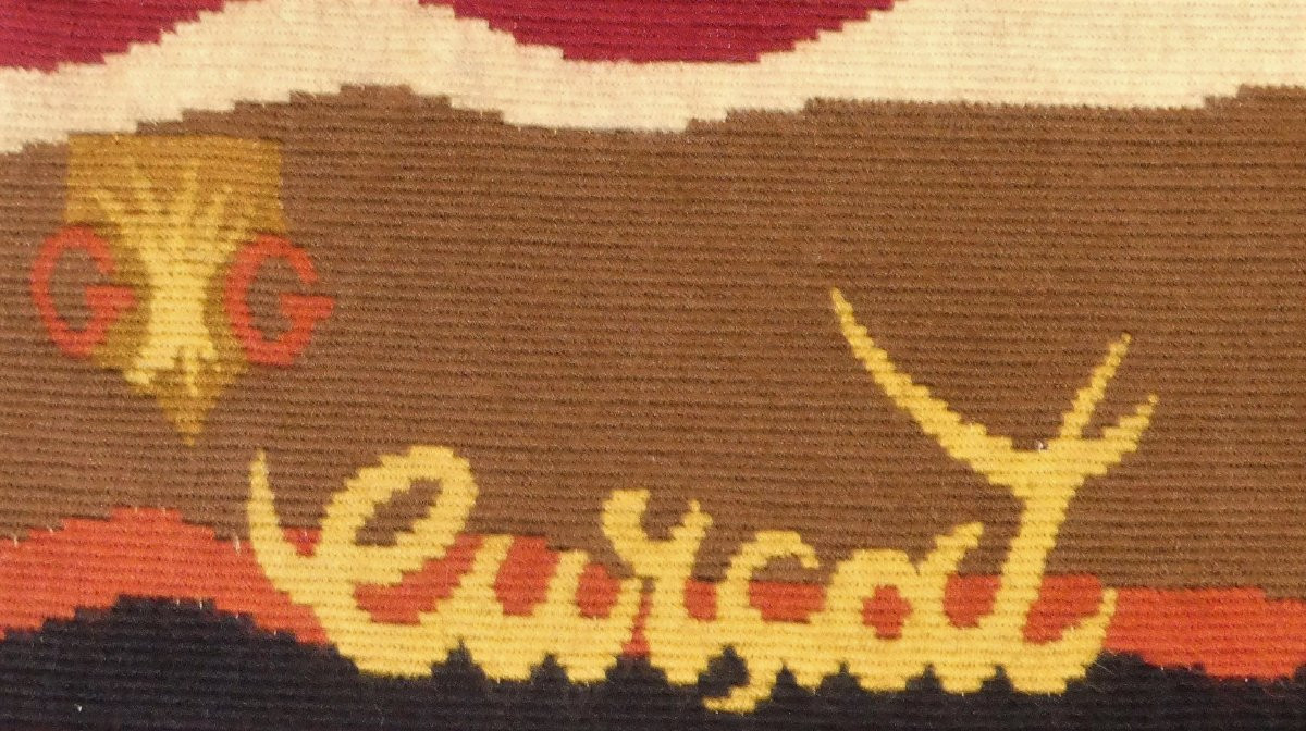Jean Lurçat - Scarlet Day - Aubusson Tapestry-photo-4