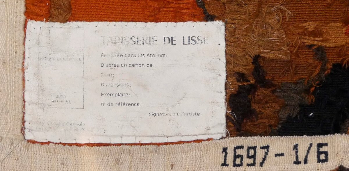 Danielle MOSER -  Composition  - Tapisserie de l'atelier Fino à Portalegre-photo-4