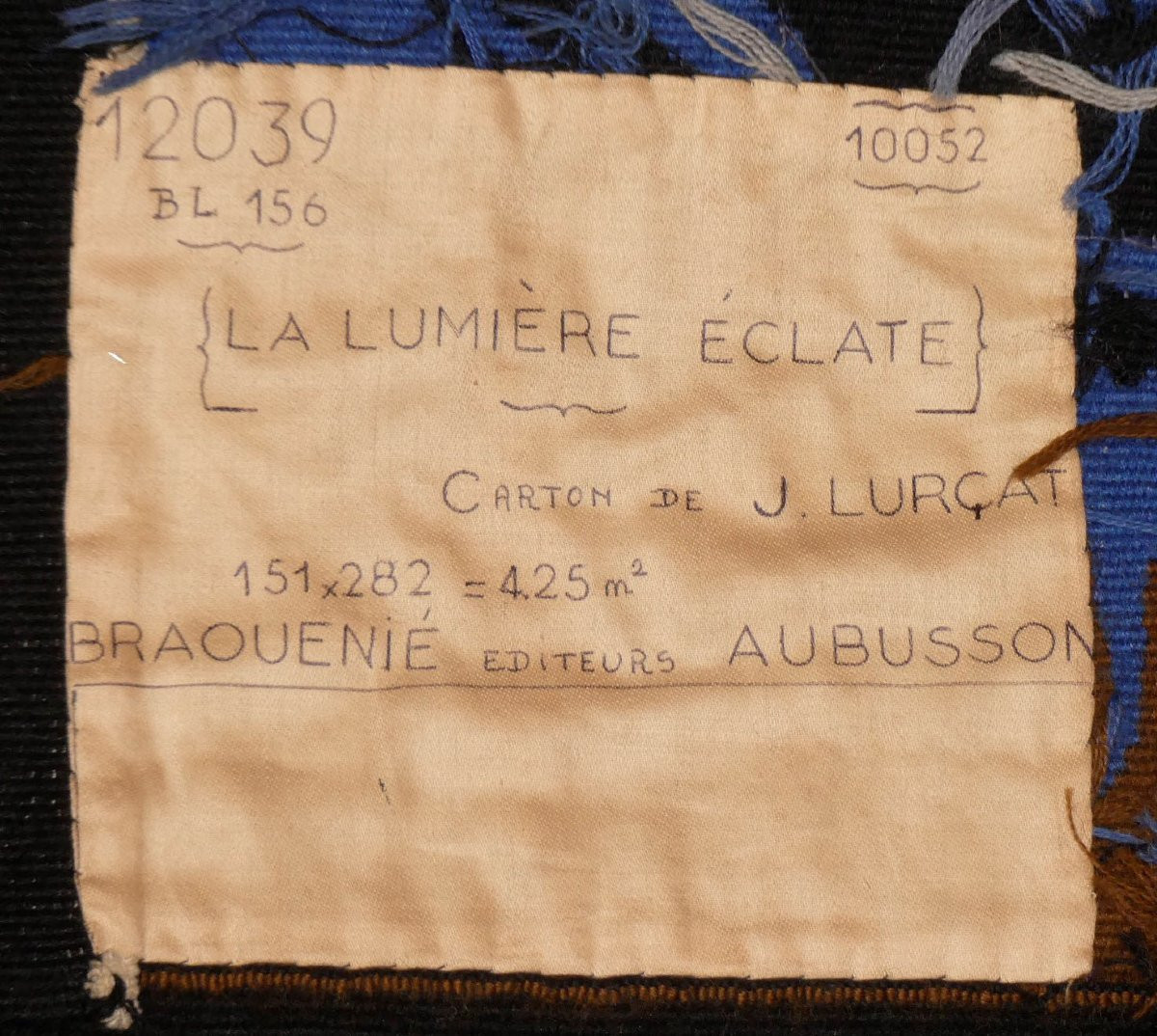 Jean Lurçat - The Light Bursts - Aubusson Tapestry-photo-4