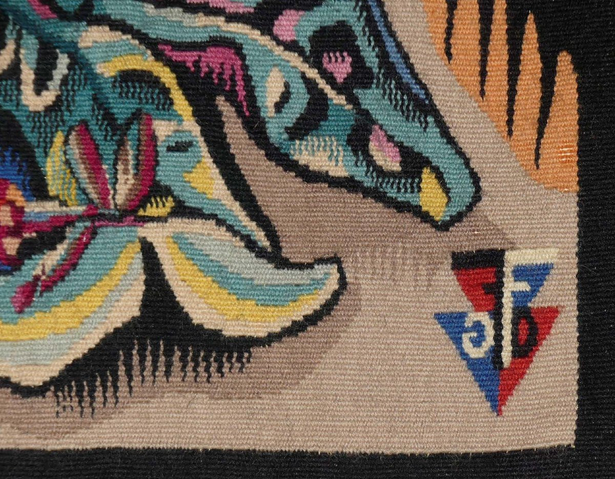 François Faureau - Birds - Aubusson Tapestry-photo-4