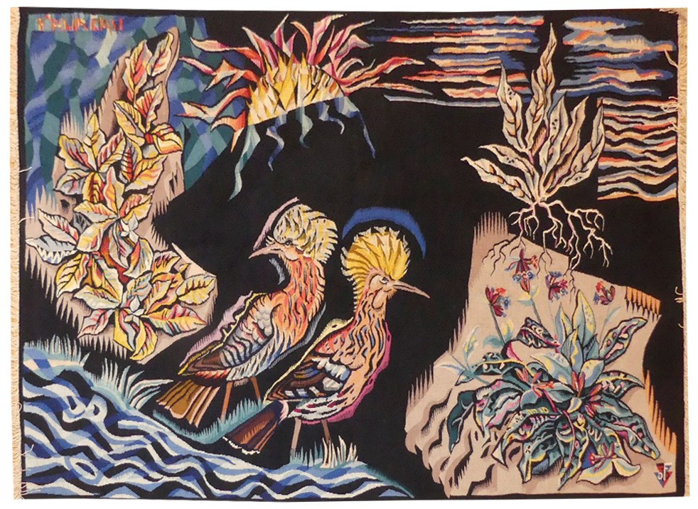 François Faureau - Birds - Aubusson Tapestry