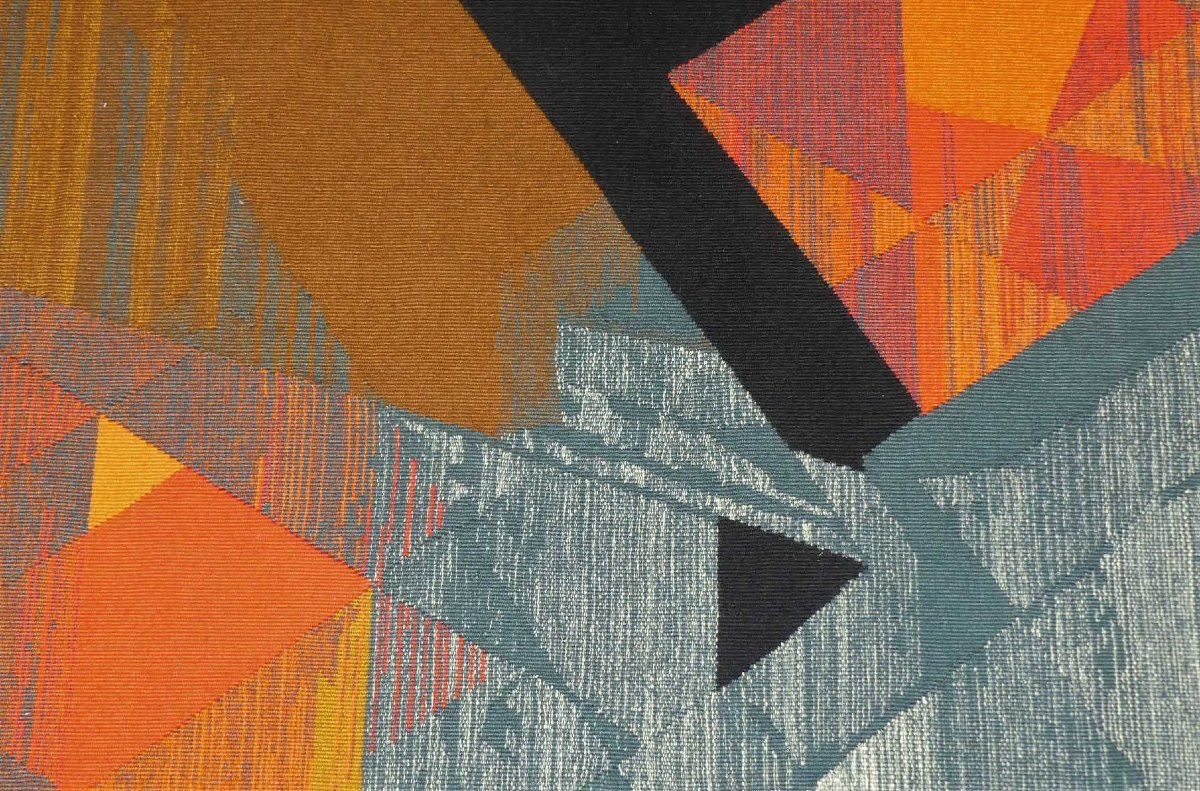 Maurice André -  Composition - Tapisserie d'Aubusson-photo-2