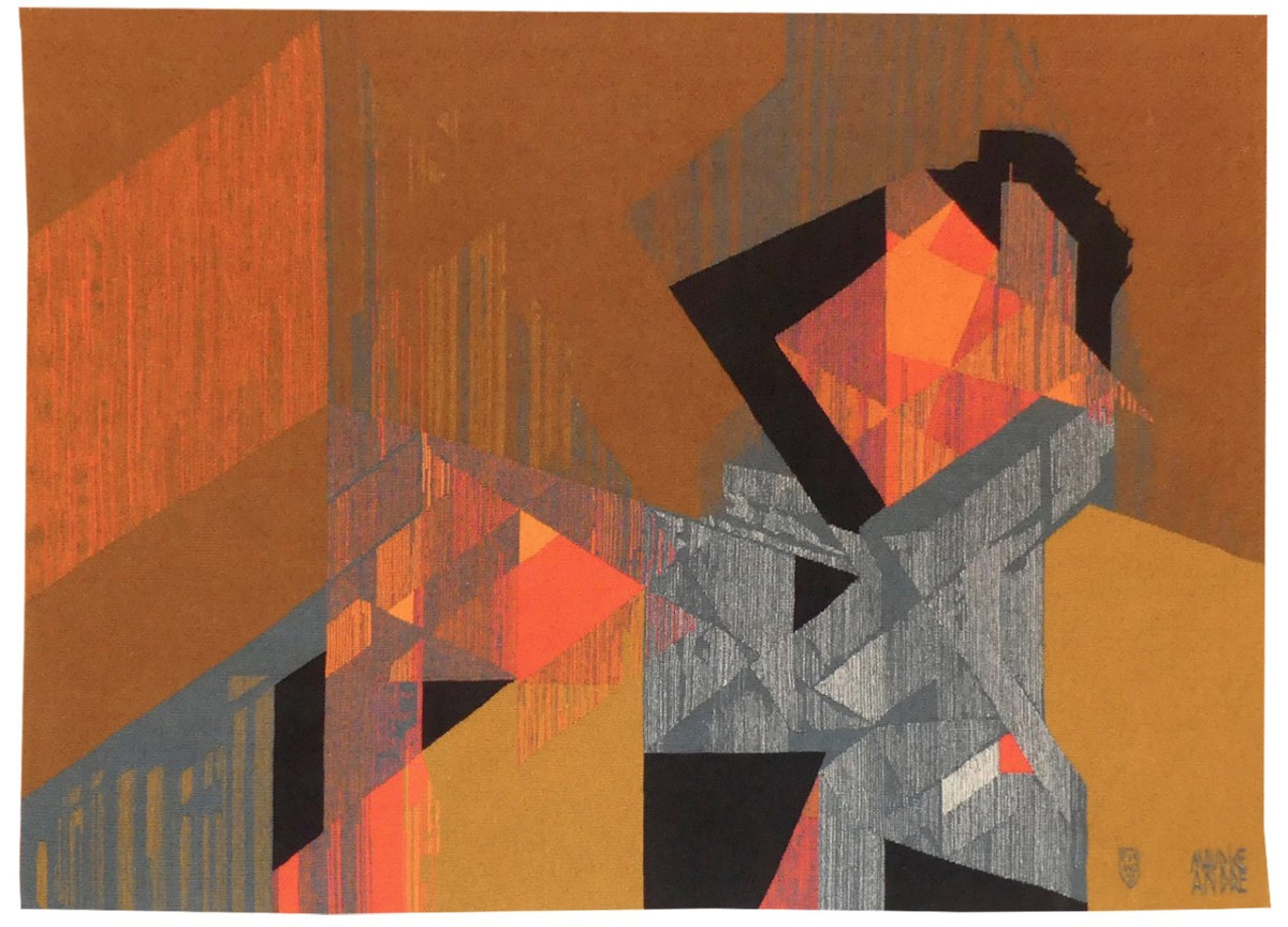 Maurice André -  Composition - Tapisserie d'Aubusson