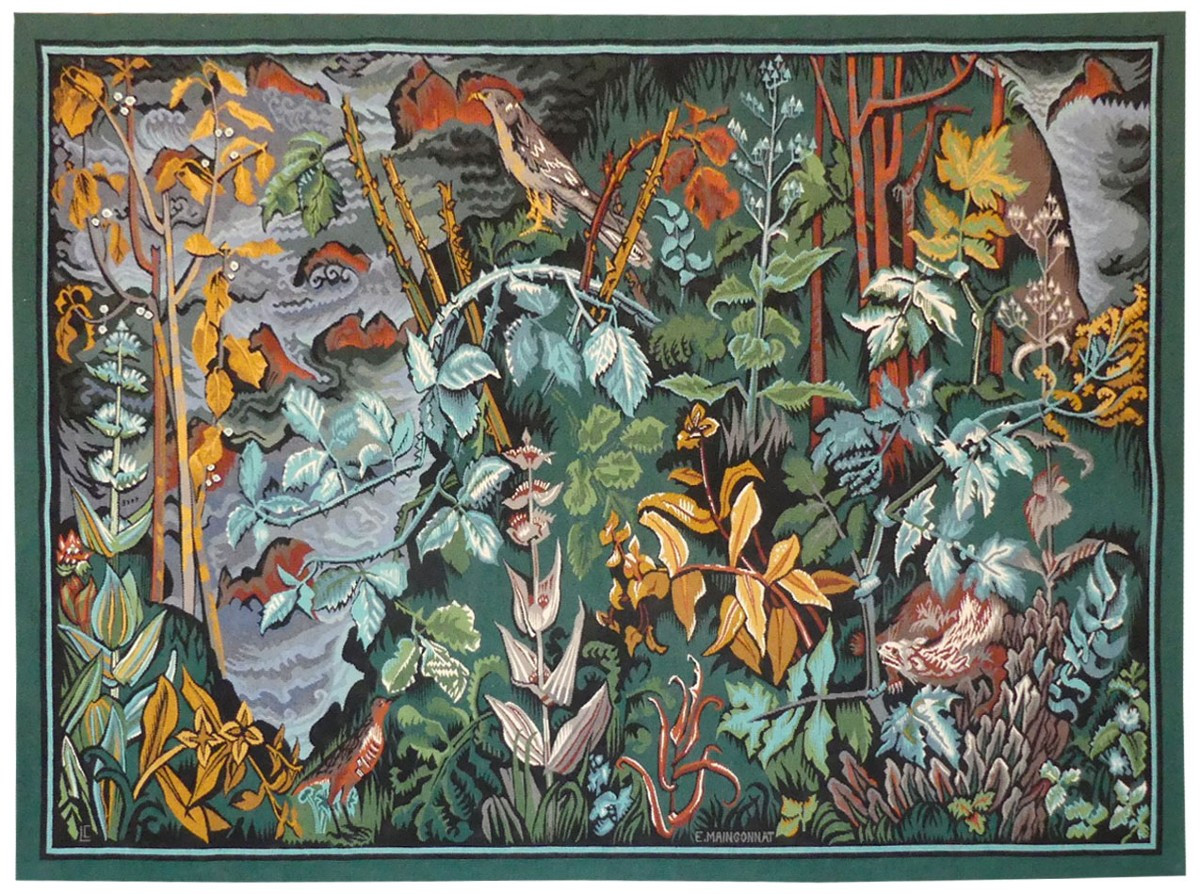 Elie Maingonnat - The Falcon - Aubusson Tapestry