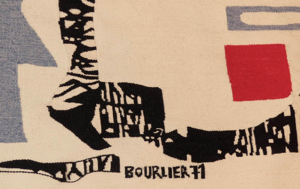 Marc Bourlier - Harlequin -  Tapestry-photo-3