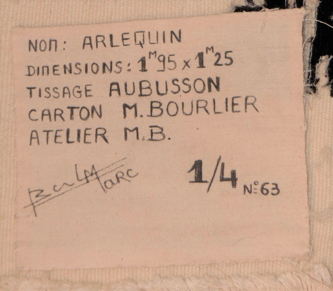 Marc Bourlier - Harlequin -  Tapestry-photo-4