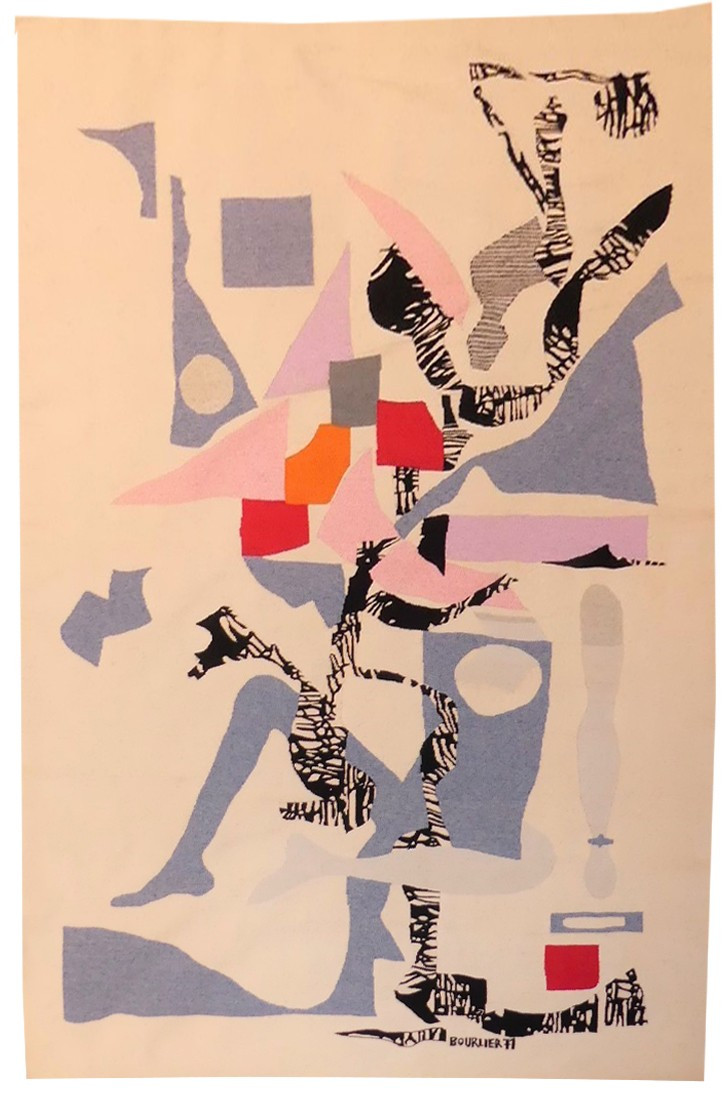 Marc Bourlier - Harlequin -  Tapestry