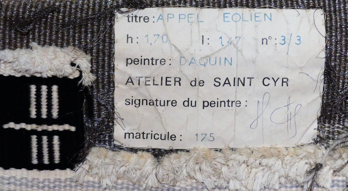 Pierre Daquin - Wind Turbine Call - Tapestry-photo-4