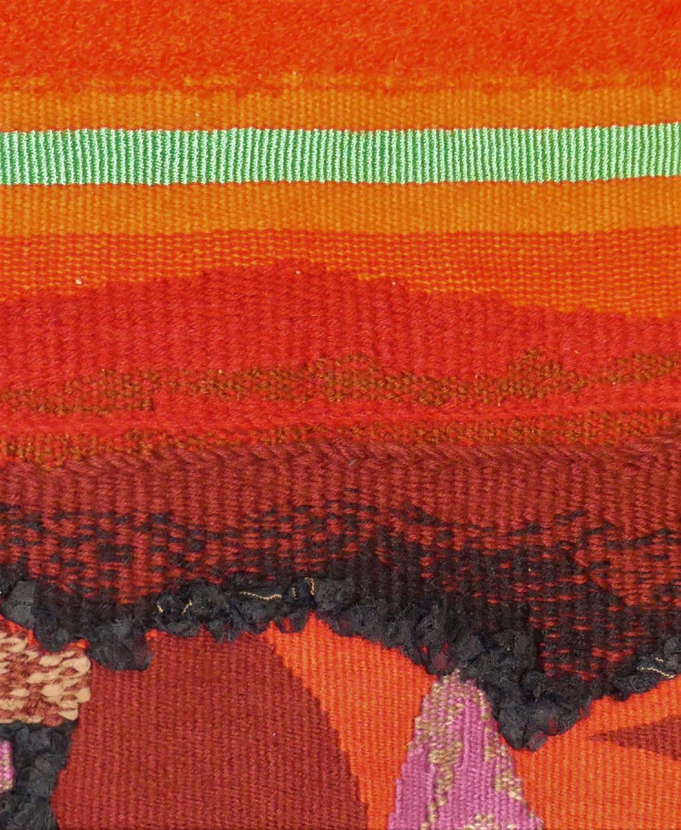 Jacques BRACHET - Le rayon vert - Tapisserie-photo-2