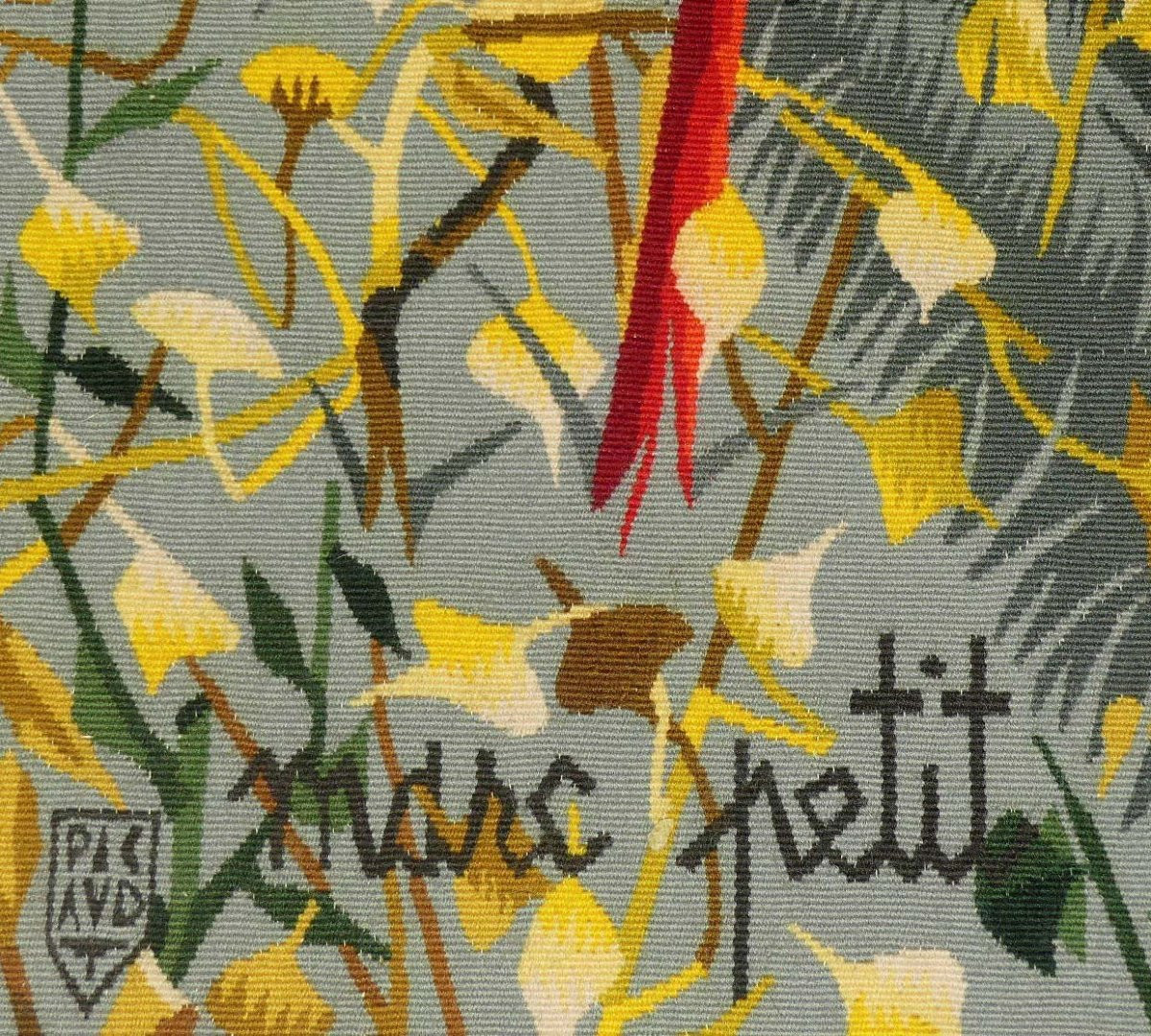 Marc PETIT -  Malgré lui  -  Tapisserie d'Aubusson-photo-2