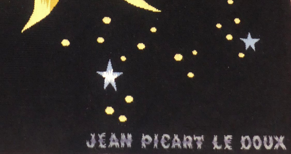 Jean Picart Le Doux - Sun-lyre - Aubusson Tapestry-photo-3