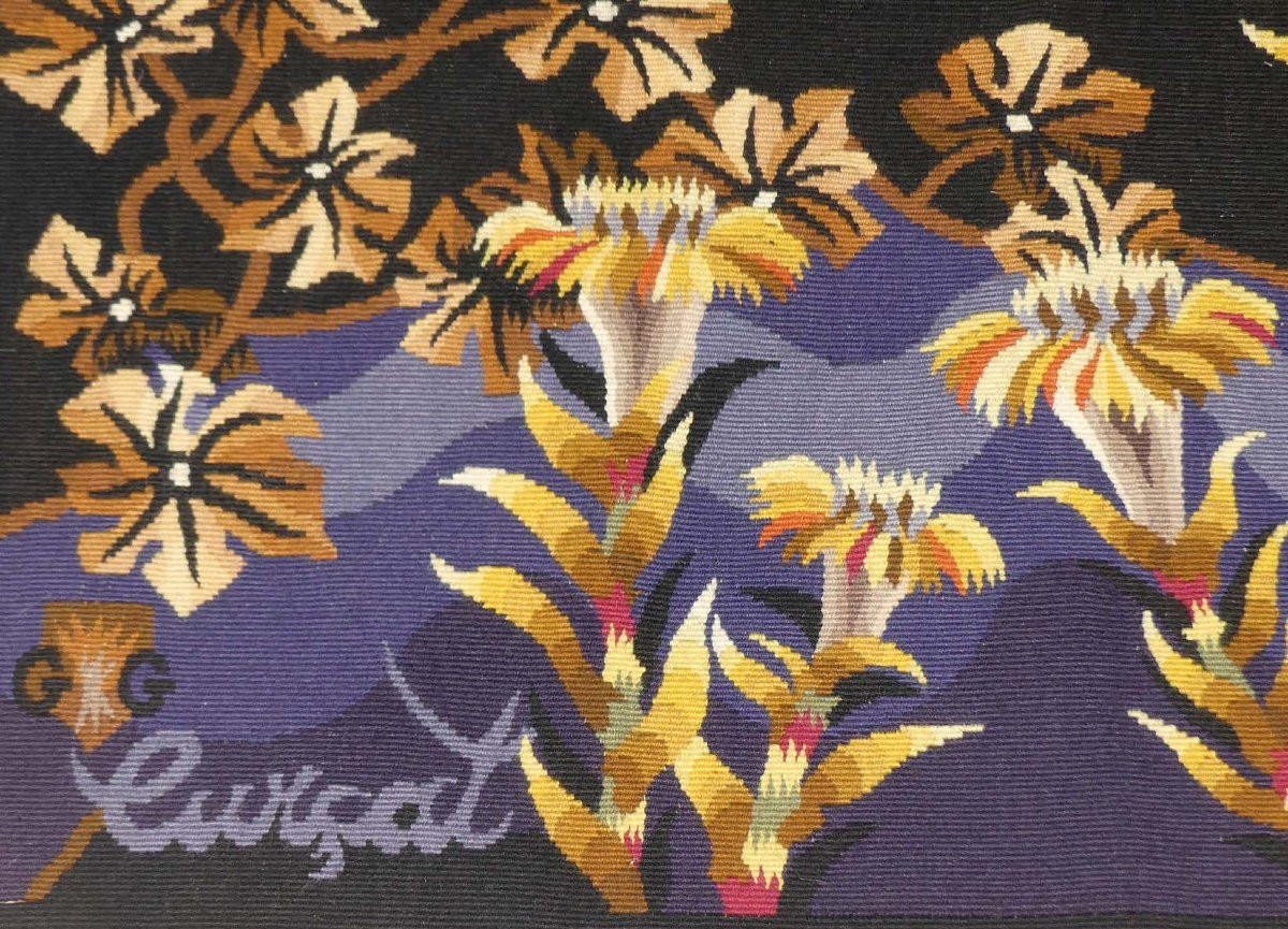 Jean Lurçat - The Tributaries - Aubusson Tapestry-photo-3