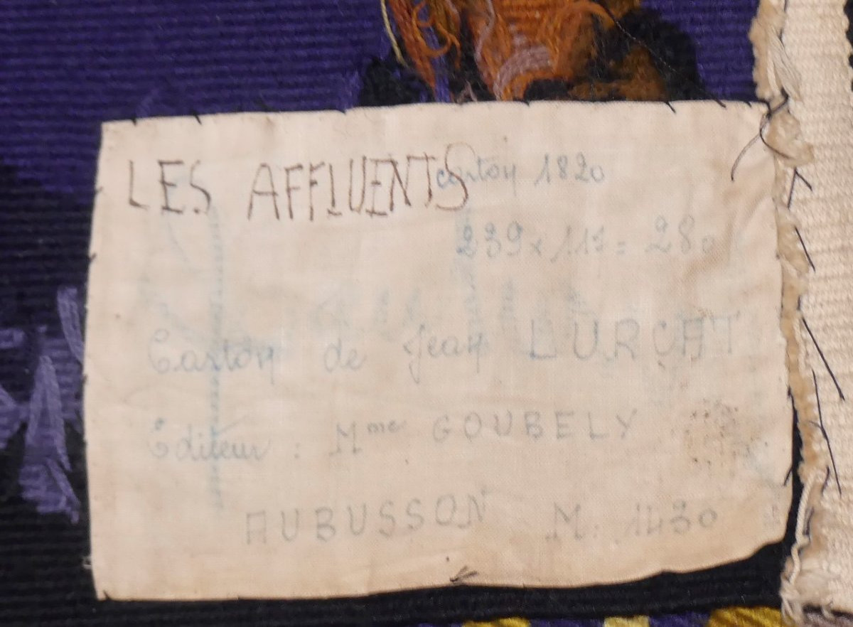 Jean Lurçat - The Tributaries - Aubusson Tapestry-photo-4