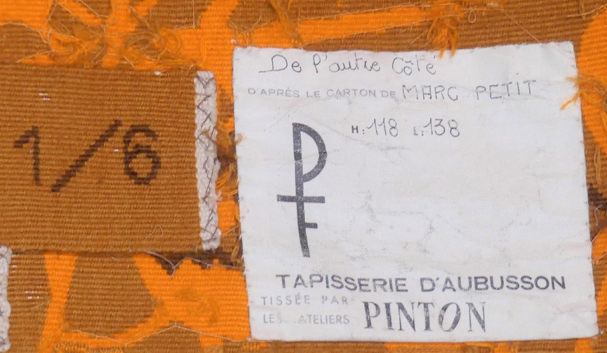 Marc Petit - On The Other Side - Aubusson Tapestry-photo-4