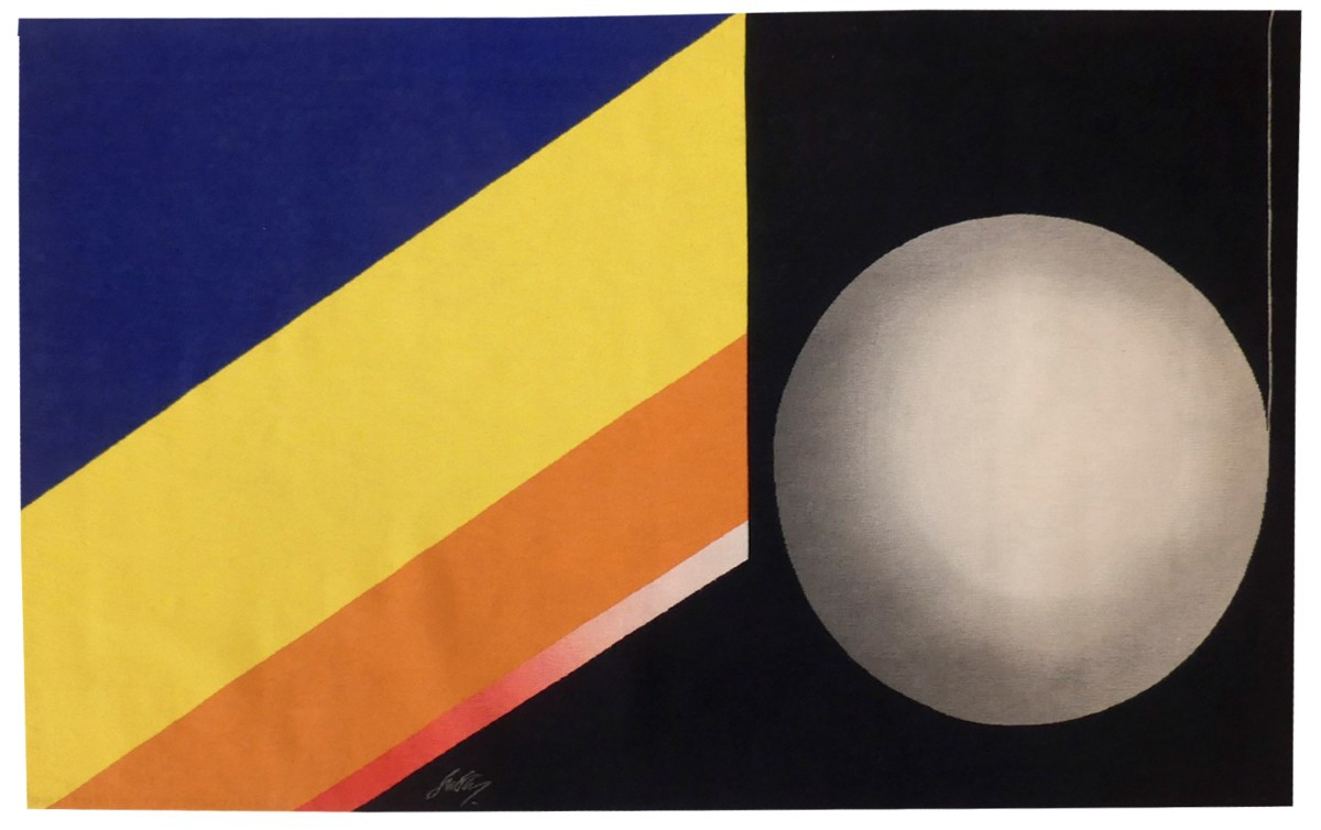 Patrice SULLY -  La boule  - Tapisserie d'Aubusson