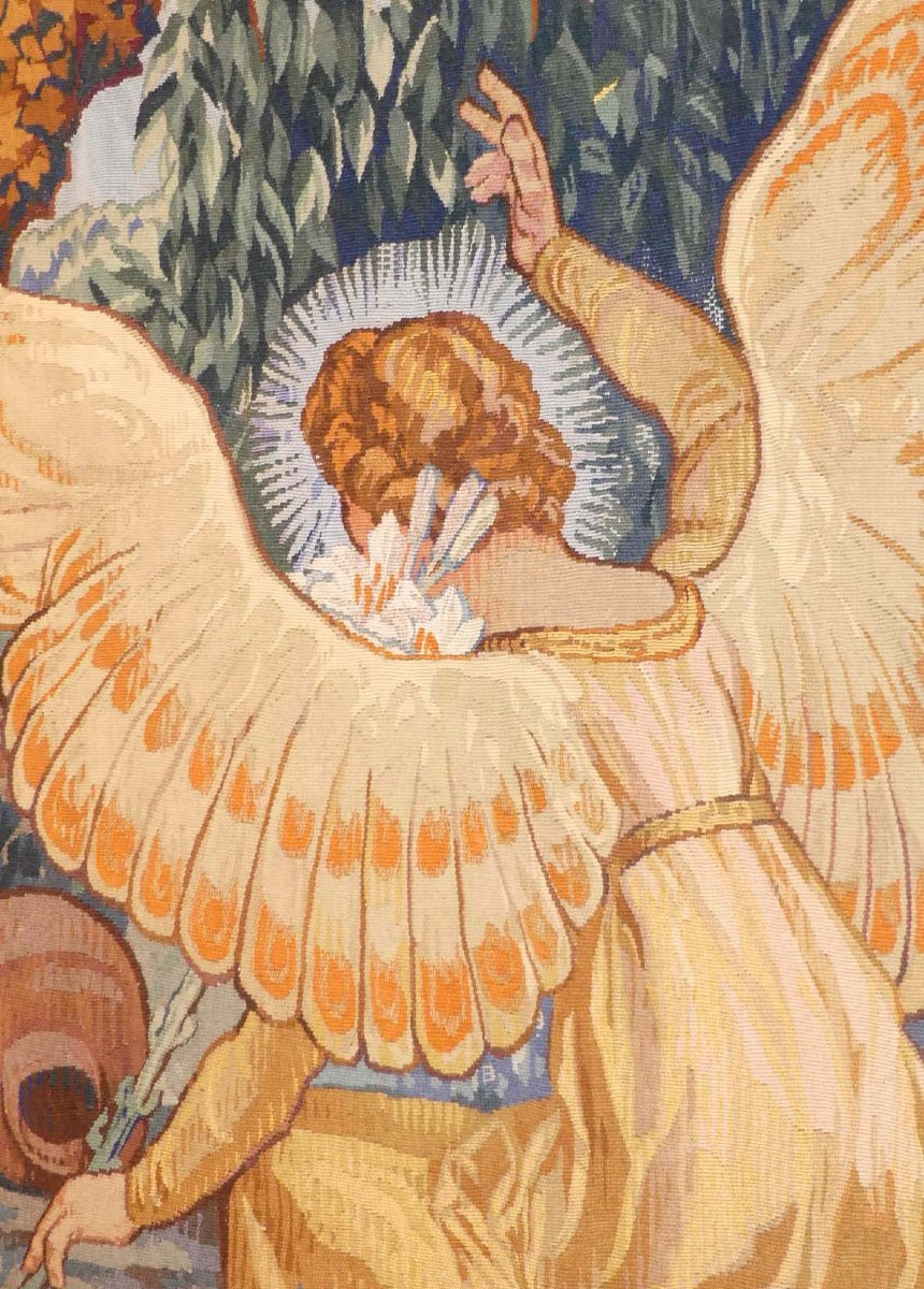 Octave Guillonnet - The Annunciation - Tapestry-photo-2