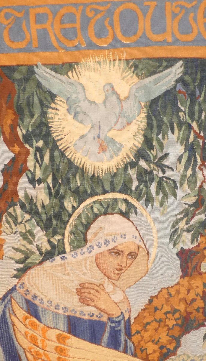 Octave Guillonnet - The Annunciation - Tapestry-photo-3