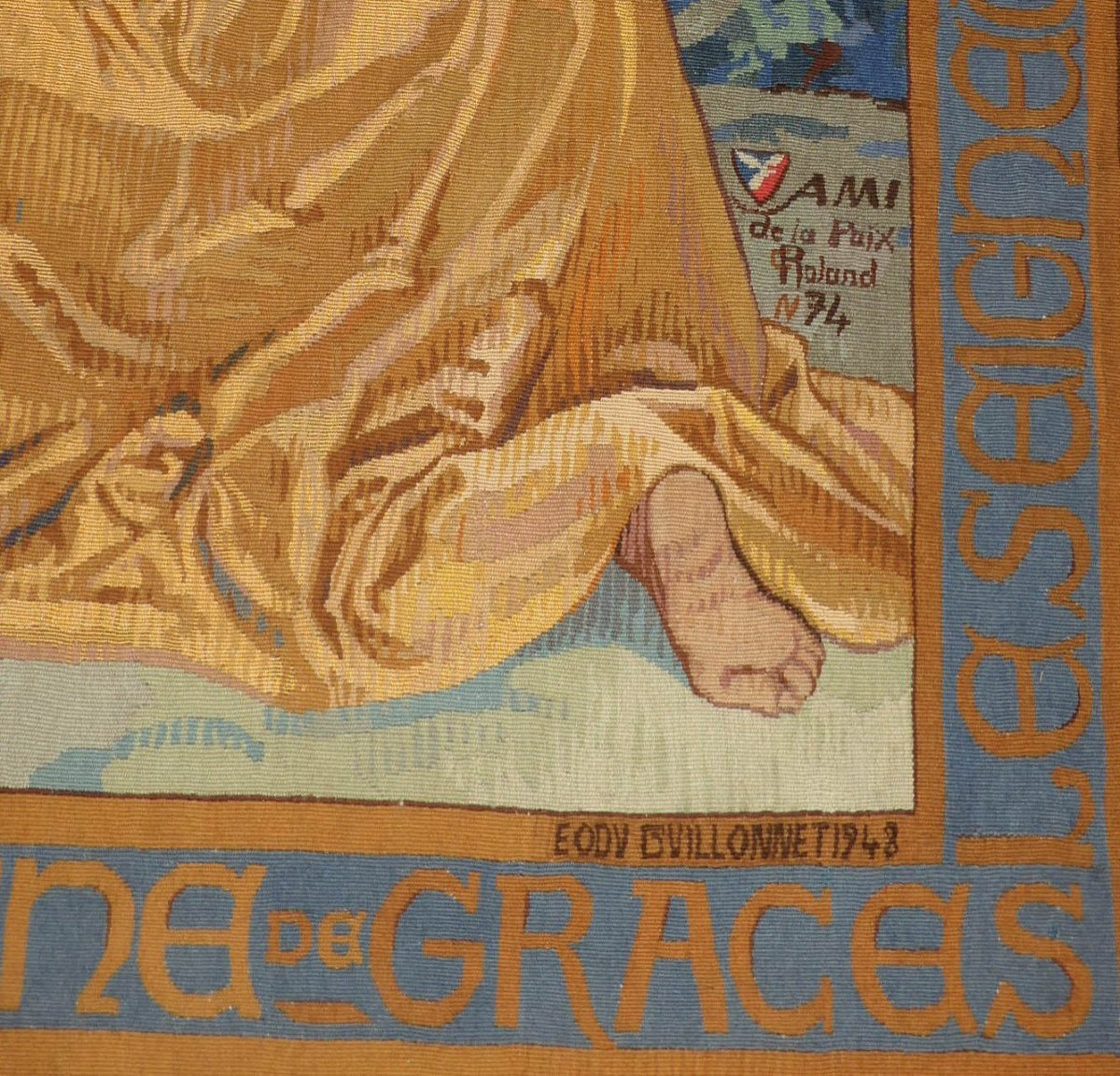 Octave Guillonnet - The Annunciation - Tapestry-photo-4