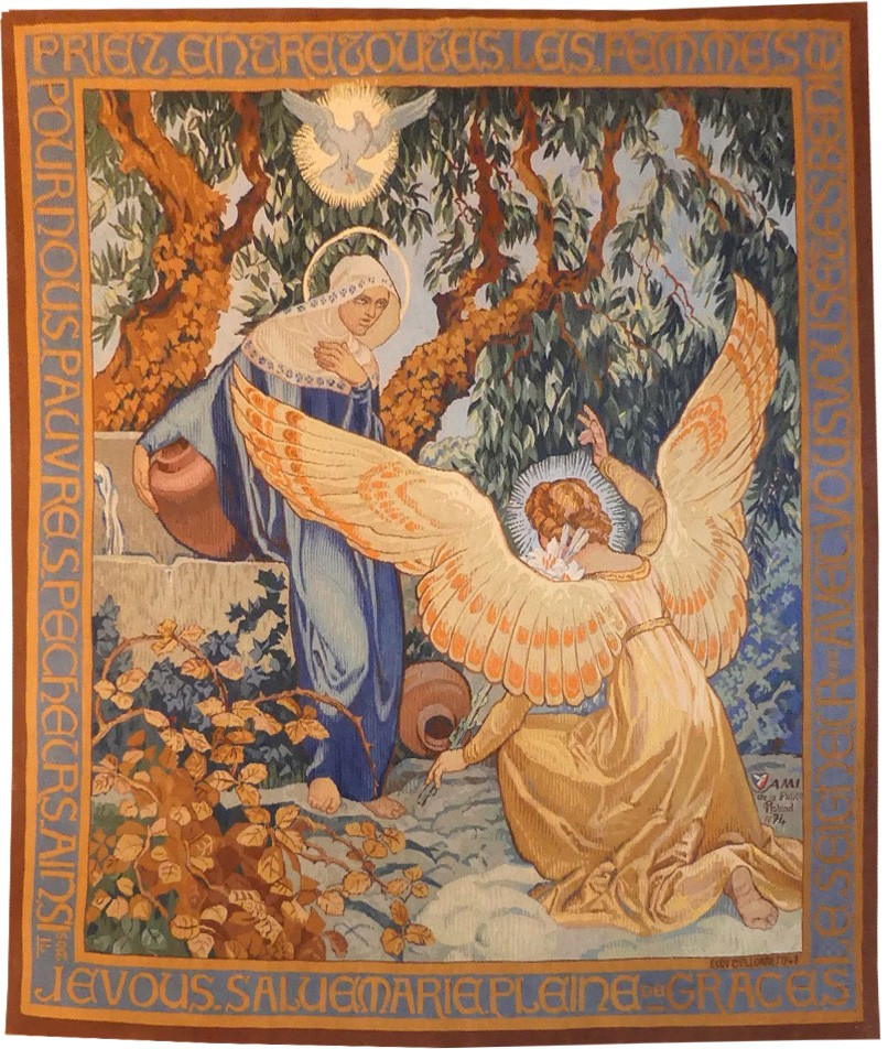 Octave Guillonnet - The Annunciation - Tapestry