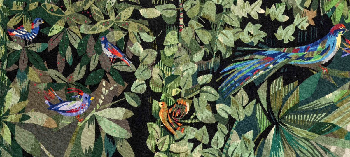 Camille Hilaire - Treilles - Aubusson Tapestry-photo-2