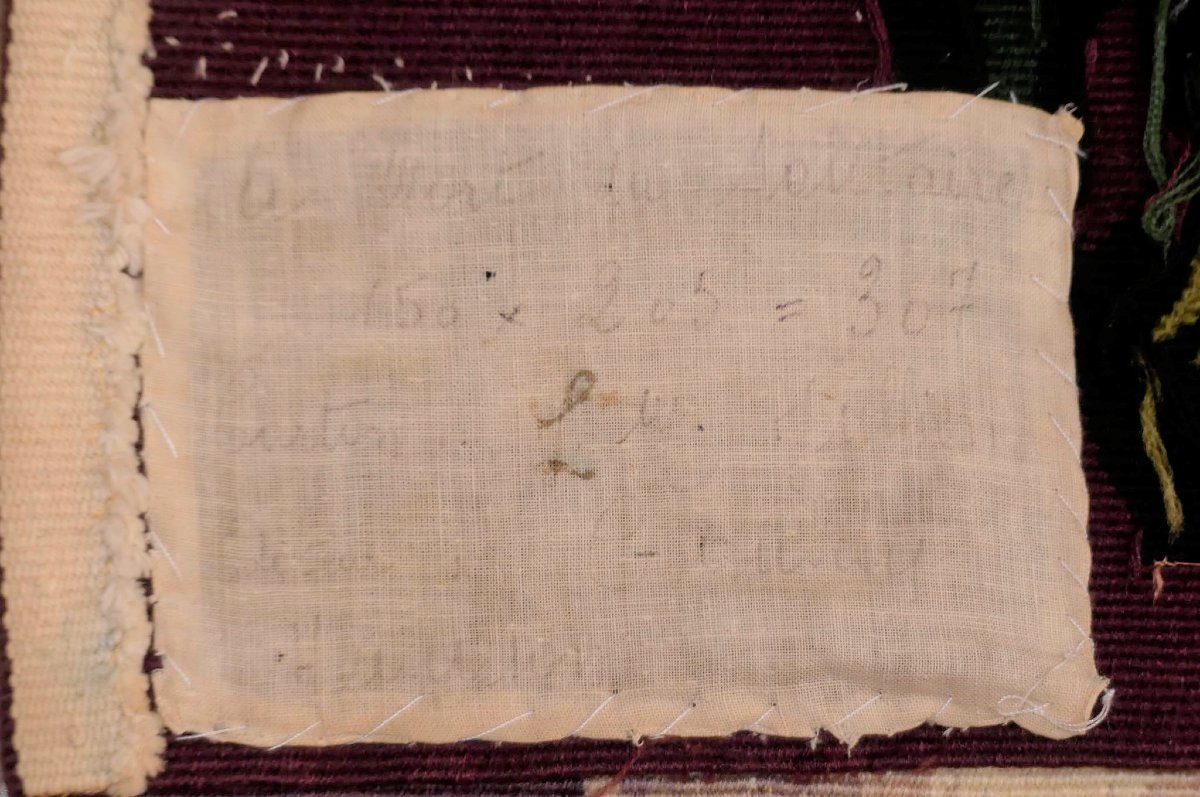 Louis-Marie JULLIEN -  La mort du solitaire  - Tapisserie d'Aubusson-photo-4