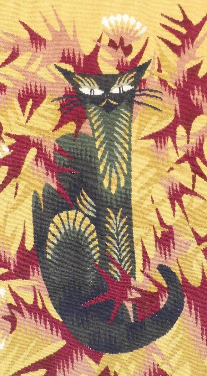 Louis-Marie JULLIEN  -  Tapis de jardin  - Tapisserie d'Aubusson-photo-2