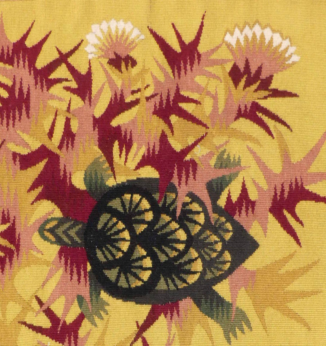 Louis-Marie JULLIEN  -  Tapis de jardin  - Tapisserie d'Aubusson-photo-3