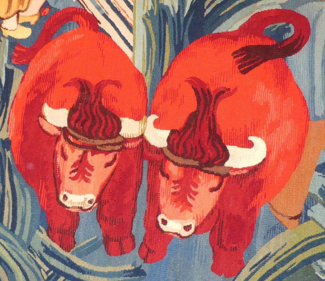 Maurice Savin - The Oxen - Tapestry-photo-2