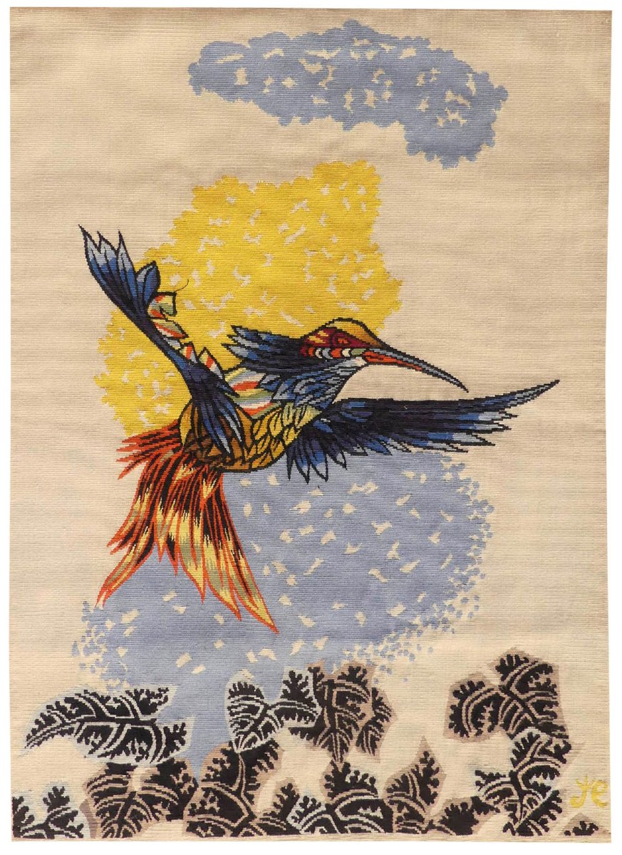 Jean Lurçat -  The Hummingbird - Aubusson Tapestry