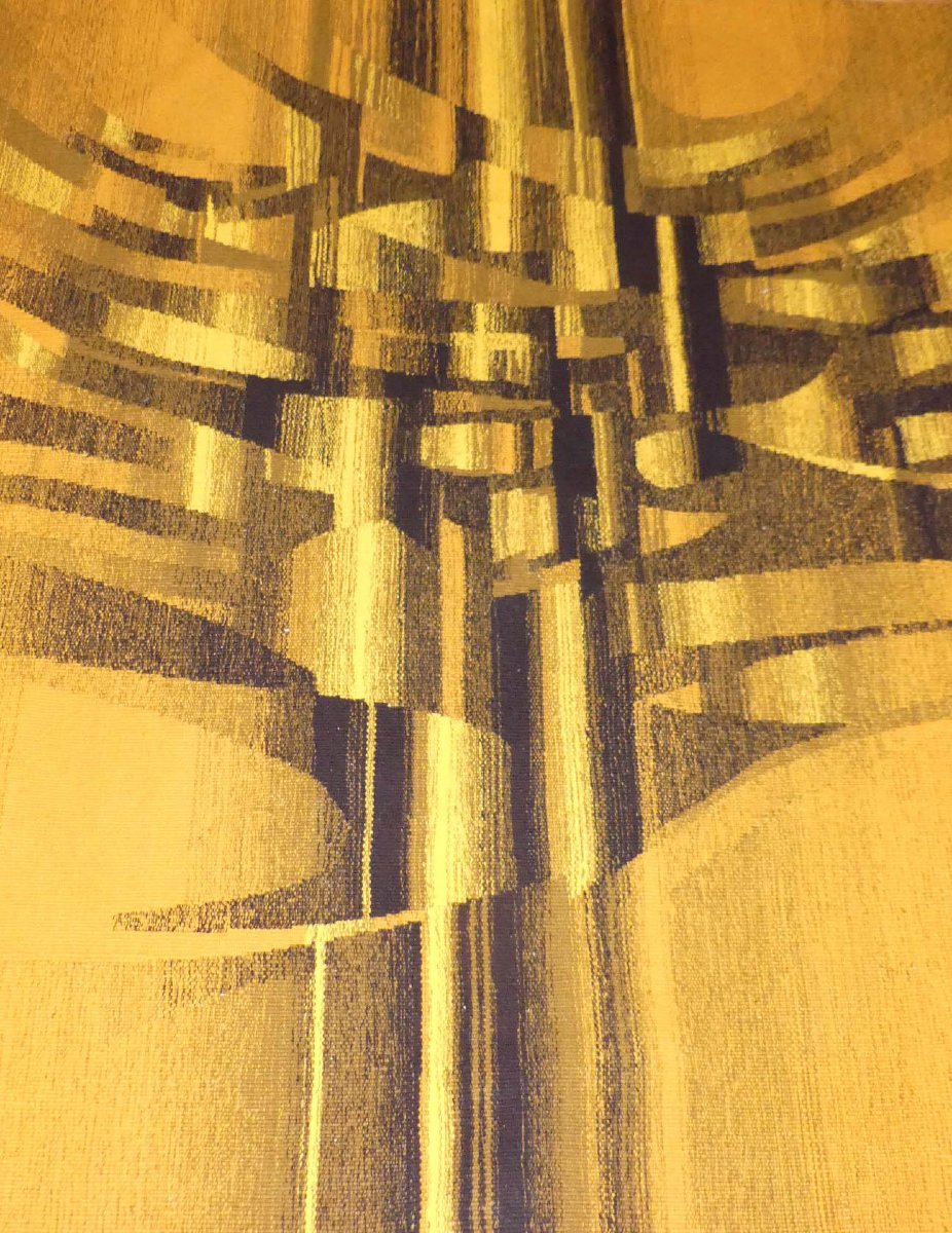 André Borderie   -  Les lumières du silence  -  Tapisserie d'Aubusson-photo-2