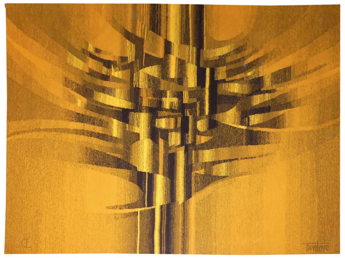 André Borderie   -  Les lumières du silence  -  Tapisserie d'Aubusson