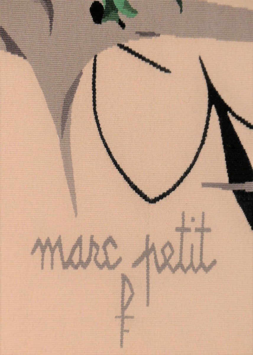 Marc Petit -  Falstaff III  -  Aubusson Tapestry-photo-3