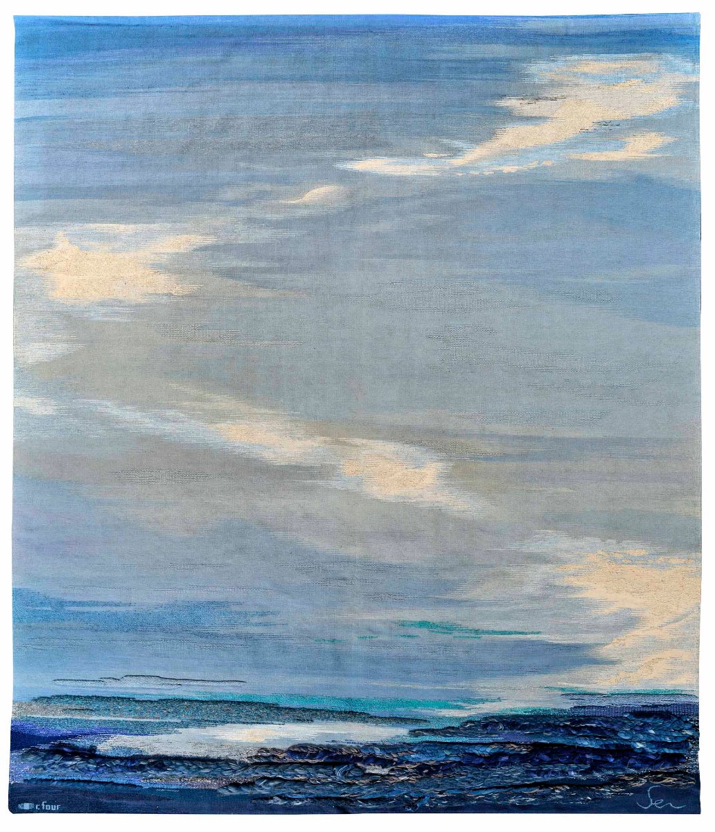 Hedva Ser  -   Composition  -  Aubusson Tapestry