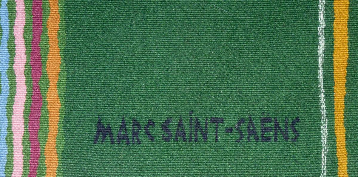 Marc Saint Saëns - The Comedians - Aubusson Tapestry-photo-3