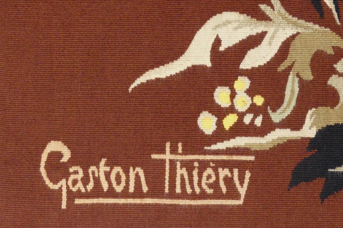 Gaston Thiery - Flore Des Baronnies - Tapisserie d'Aubusson-photo-4