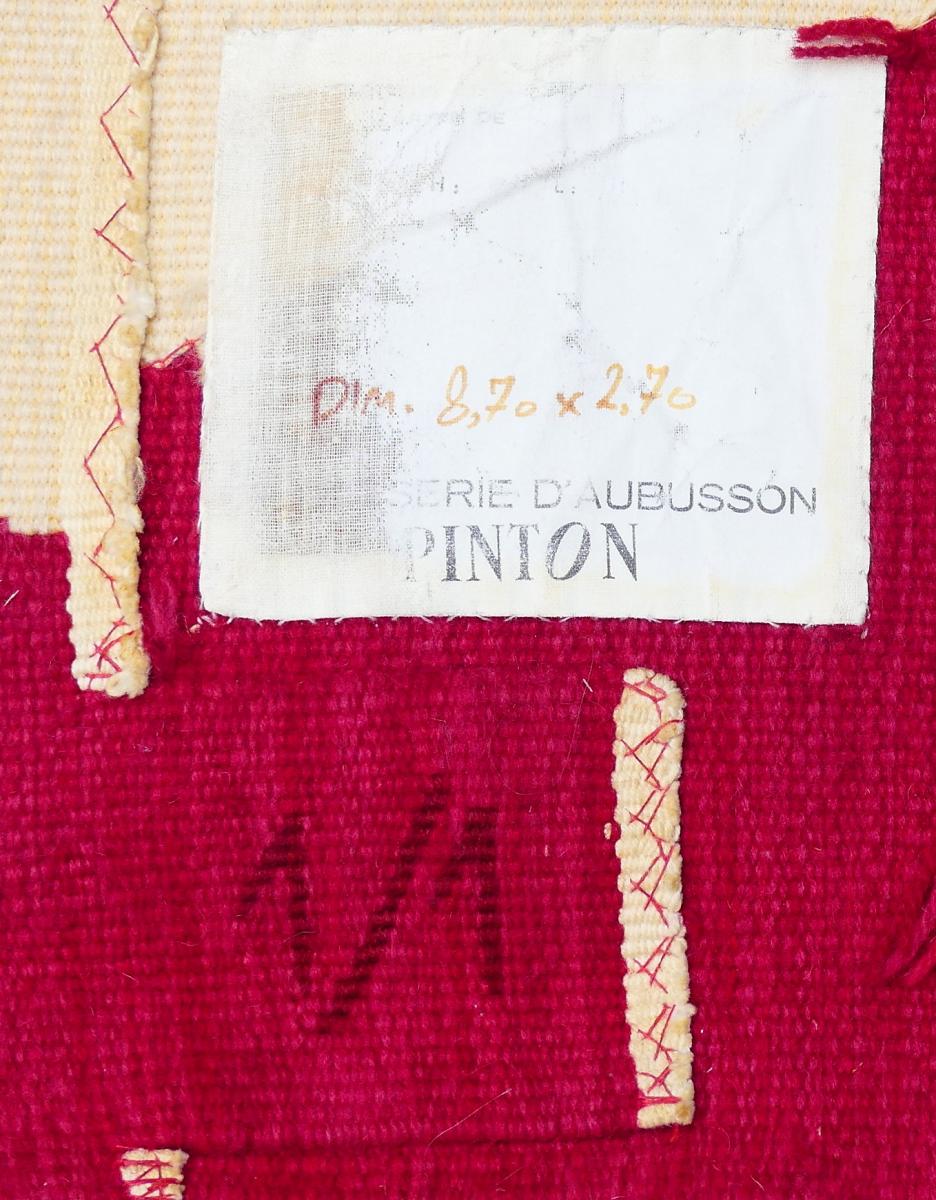 Jean Bazaine - Composition - Aubusson Tapestry-photo-3