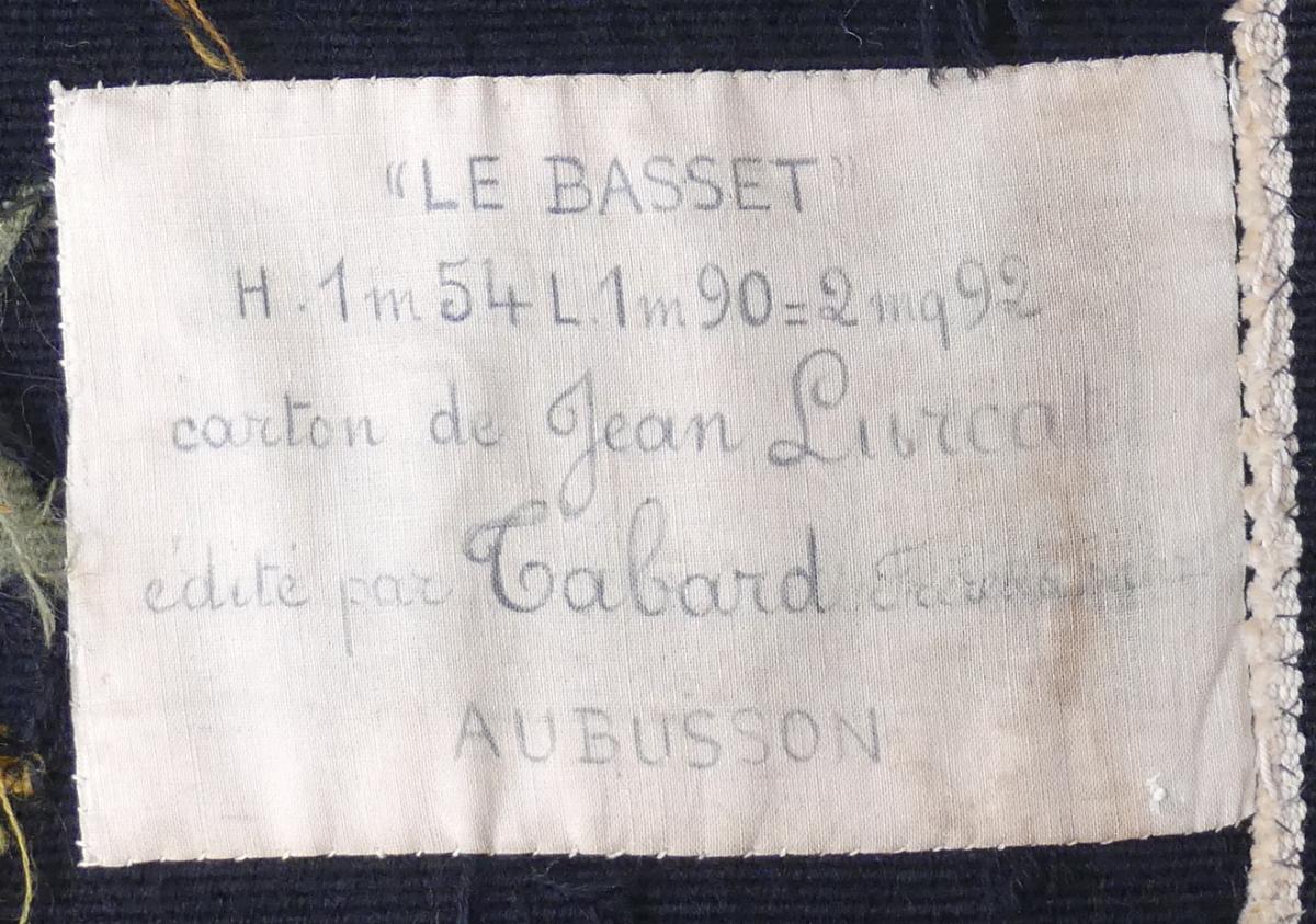 Jean Lurçat - The Basset - Aubusson Tapestry-photo-4