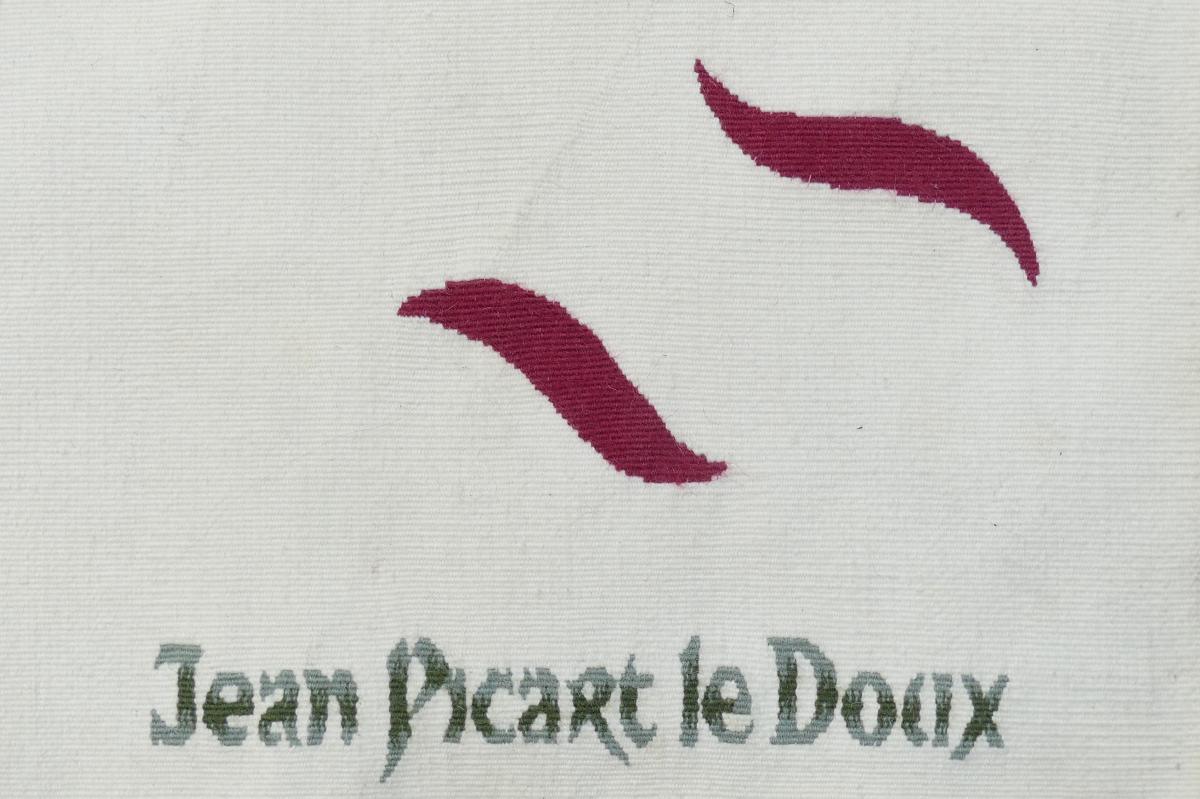 Jean Picart The Sweet - Man And Earth - Aubusson Tapestry-photo-3