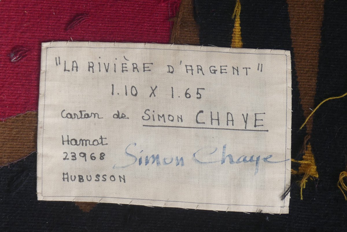 Simon Chaye - Rivière d'Argent - Aubusson Tapestry-photo-4