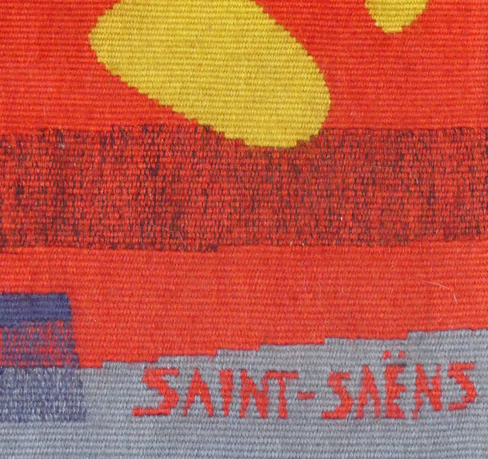 Marc Saint-saëns - Soleil - Tapestry-photo-3