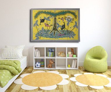 Pierre De Berroeta - Tropics - Aubusson Tapestry