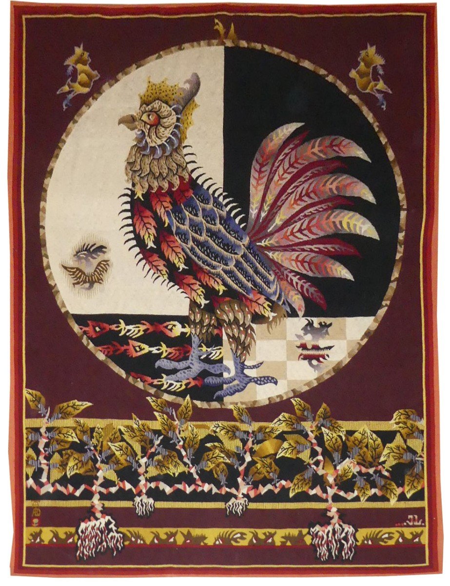 Jean Lurçat - The Owl - Aubusson Tapestry