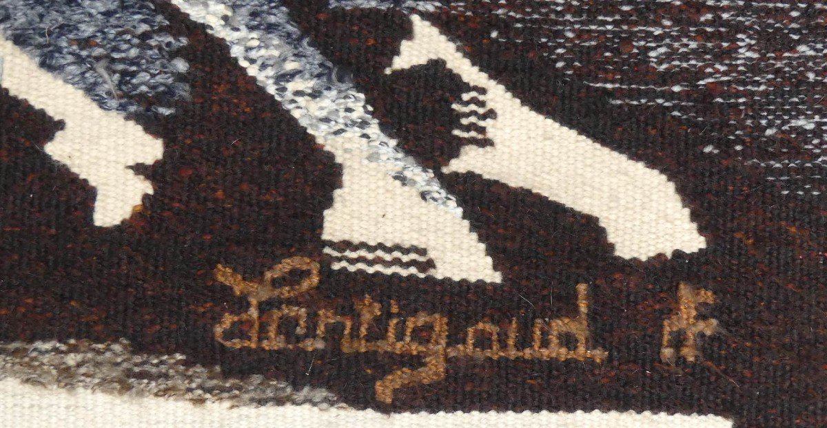 Jean Michel Lartigaud - Aubusson Tapestry City-photo-2