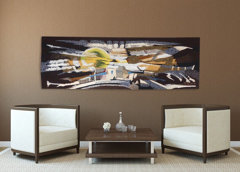 Jean Michel Lartigaud - Aubusson Tapestry City-photo-4