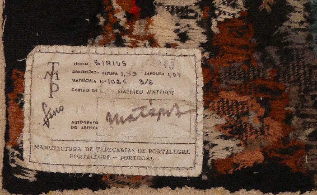 Mathieu Matégot - Sirius - Tapestry De Portalegre-photo-4