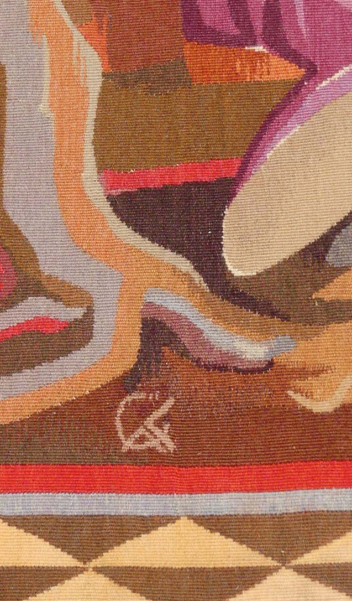 Jacques Despierre - The Legend Of Saint Hubert - Aubusson Tapestry-photo-4