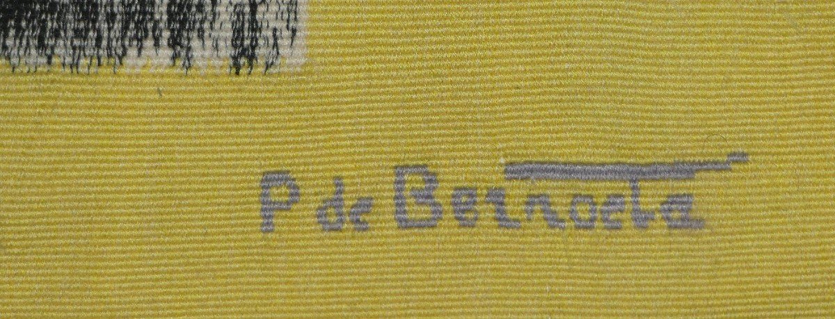 Pierre De Berroeta - Composition - Aubusson Tapestry-photo-3